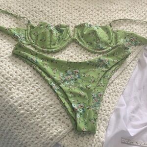 Zaful floral bikini size 8